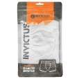 CUECA BOXER SEAMLESS BRANCA SEM COSTURA - INVICTUS