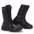 Bota Militar Acero Couro Hunter Preto (com Ziper)