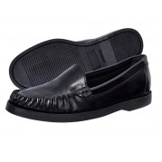 Sapato Mocassim Militar Feminino Couro Padrão Colégio Tiradentes