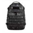 MOCHILA MISSION CAMUFLADO WARSKIN BLACK 45L - INVICTUS