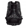 MOCHILA MISSION CAMUFLADO WARSKIN BLACK 45L - INVICTUS