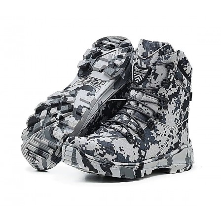 Bota Militar Acero Multicam Urbano Preto/Cinza