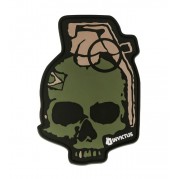 PATCH TÁTICO GRENADE SKULL - INVICTUS