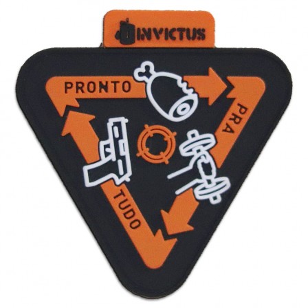 PATCH TÁTICO PRONTO PRA TUDO - INVICTUS